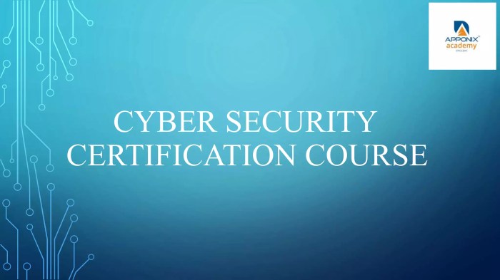 Cyber Security Certification Online Course